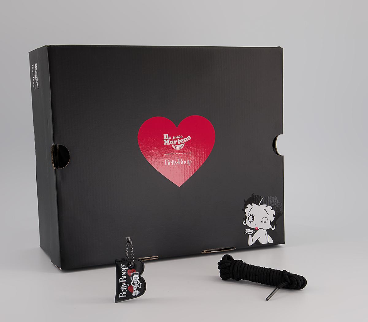 Dr. Martens Jadon Betty Boop Boots Black Women's Ankle Boots