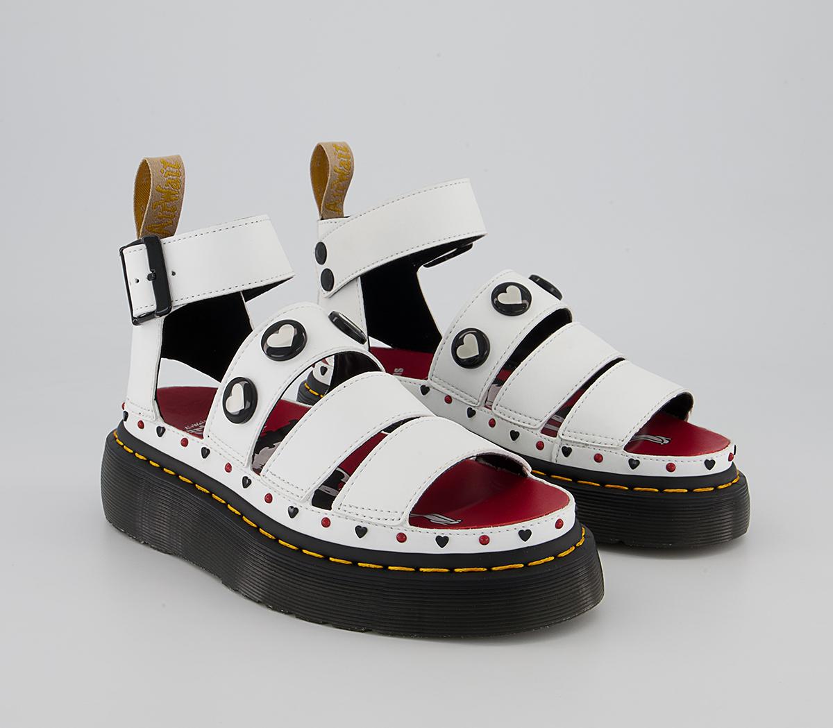 Dr. Martens V Clarissa Ii Quad Betty Boop Boots Optical White Kemble