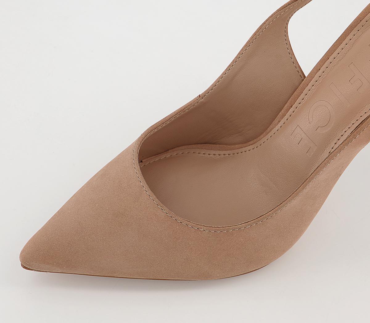 Office Hobby Ankle Tie Court Heels Office Hobby Ankle Tie Court Heels Nude Nubuck