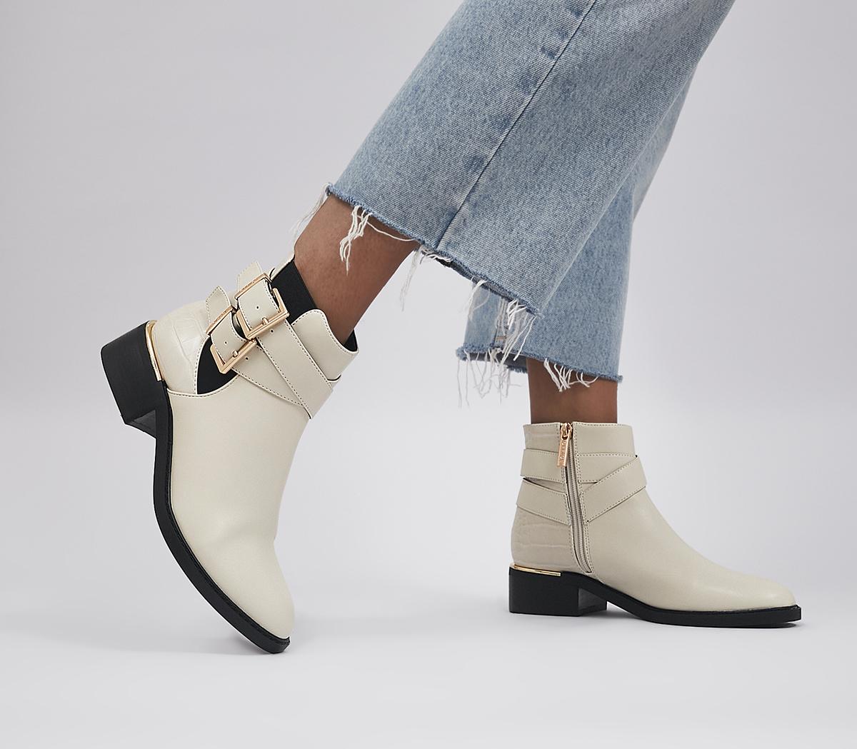 Office 2025 cream boots