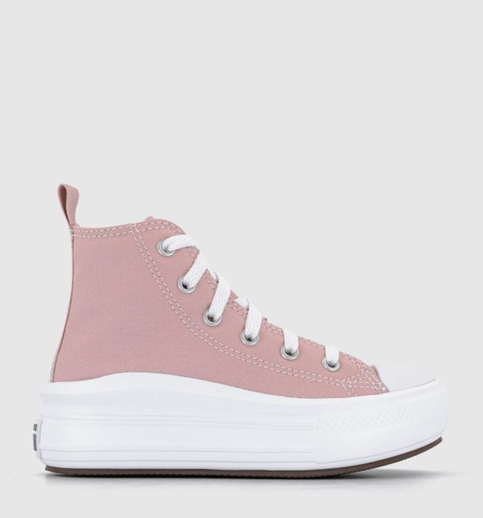 Converse All Star Move Youth Trainers Static Pink White Black