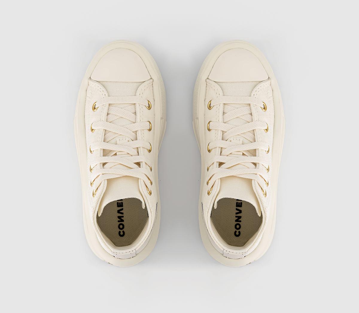 ConverseAll Star Move Youth Trainers ConverseAll Star Move Youth TrainersEgret Metallic Light Gold Egret