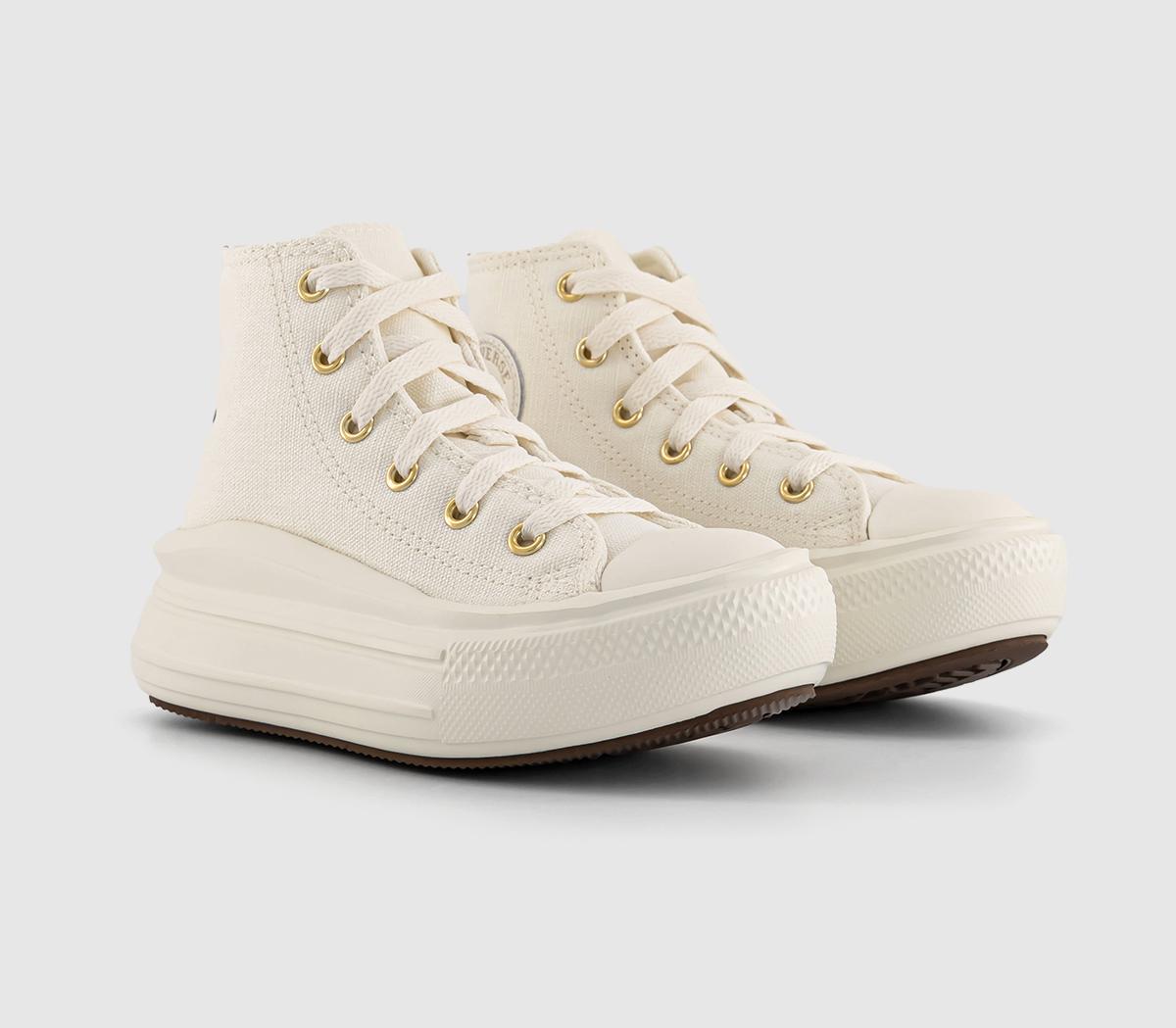 ConverseAll Star Move Youth Trainers ConverseAll Star Move Youth TrainersEgret Metallic Light Gold Egret