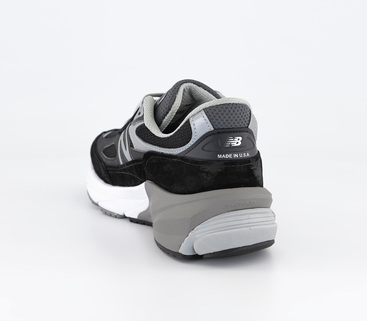 New Balance 990V6 M Trainers Black - Men's Premium Sneakers