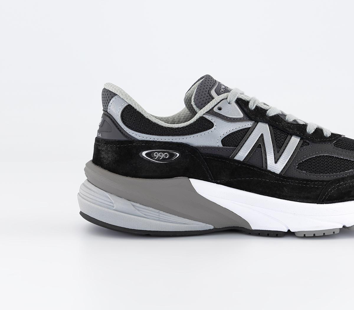 New Balance 990V6 M Trainers Black - Men's Premium Sneakers