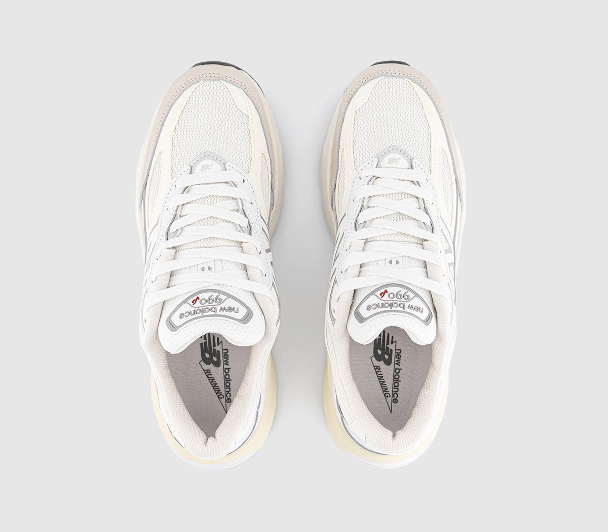 New Balance990v6 TrainersWhite Cream