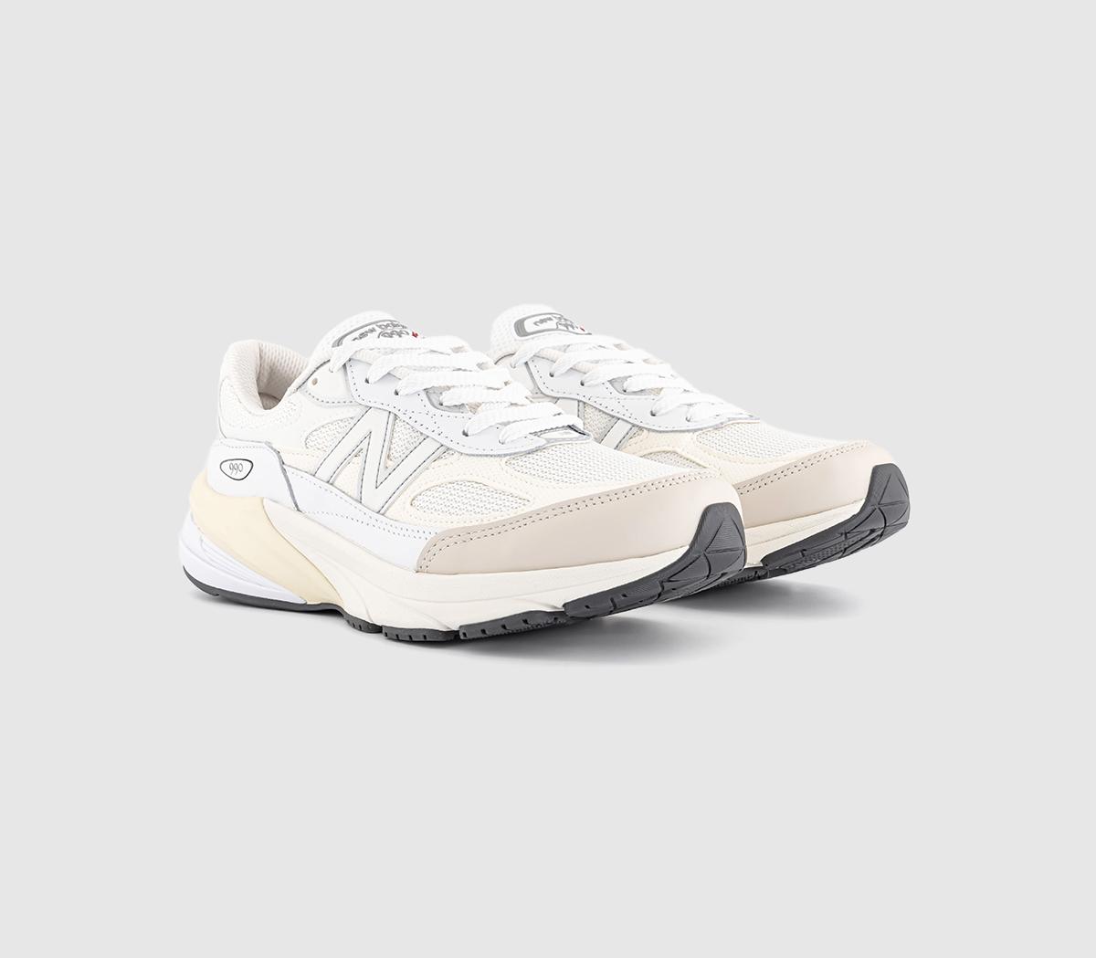 New Balance990v6 TrainersWhite Cream