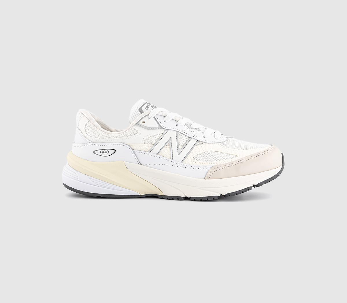 New Balance990v6 TrainersWhite Cream