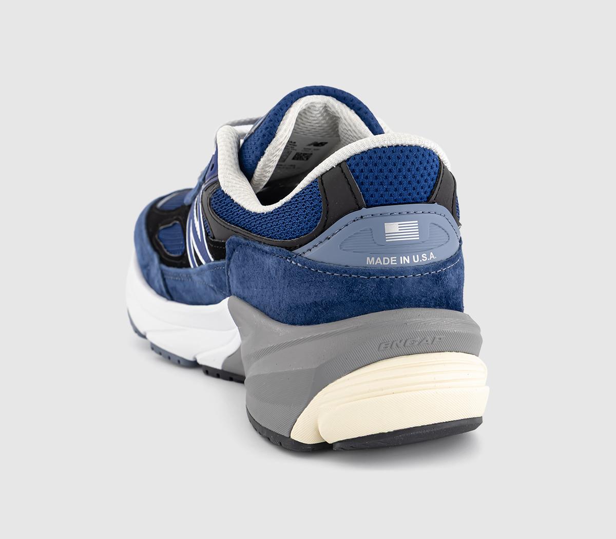 New Balance990v6 Made in USA TrainersNavy White