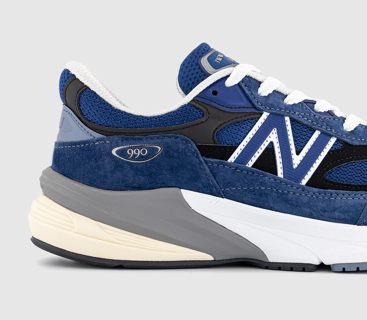 New Balance990v6 Made in USA TrainersNavy White
