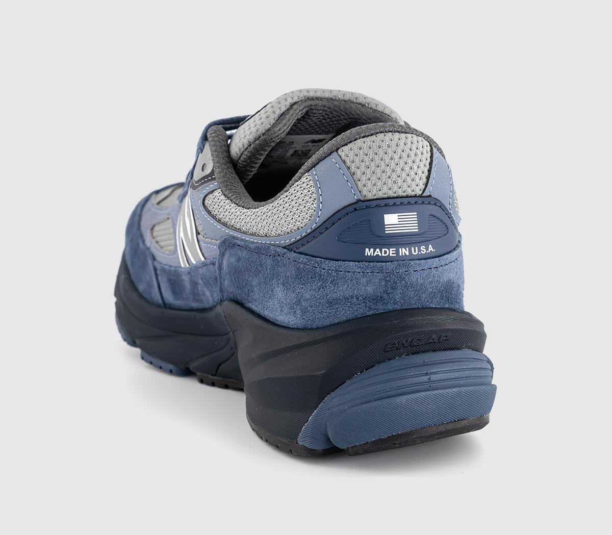 New Balance990V6 Made in USA TrainersNavy Grey