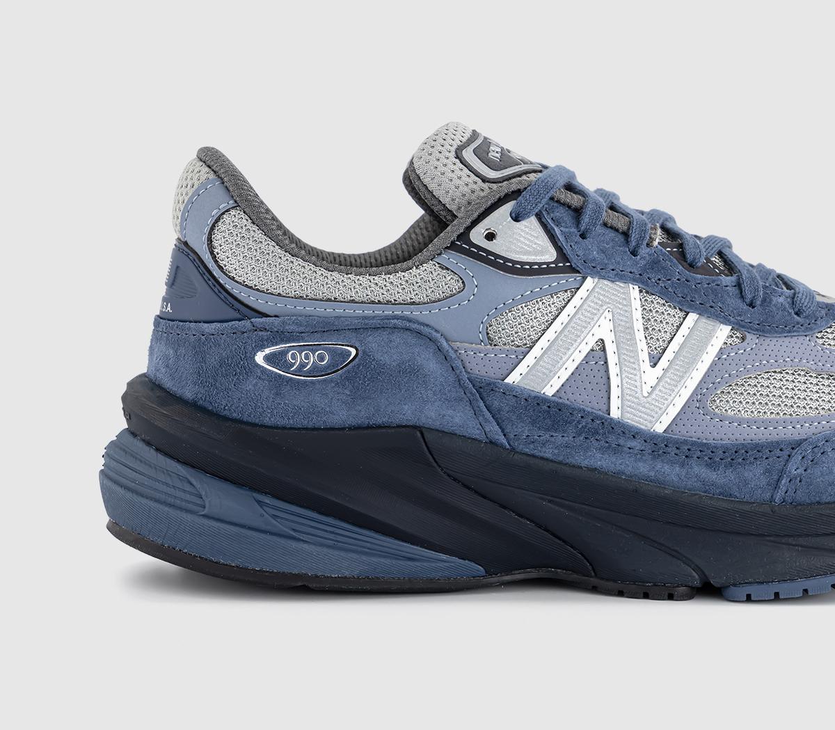 New Balance990V6 Made in USA TrainersNavy Grey