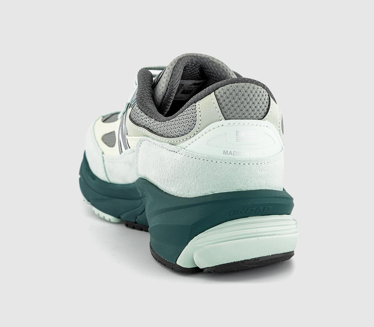 New Balance990v6 TrainersGreen Grey