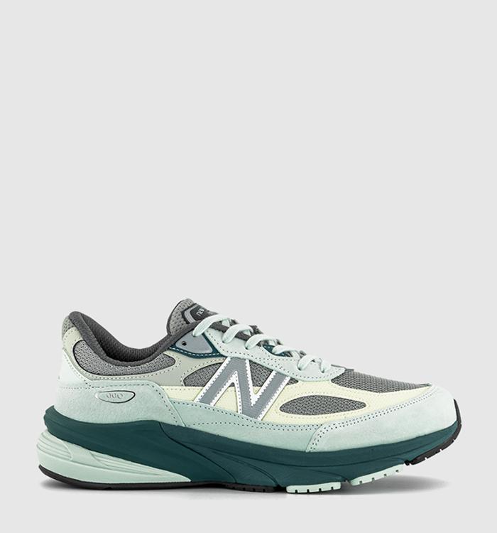 New Balance 990v6 Trainers Green Grey