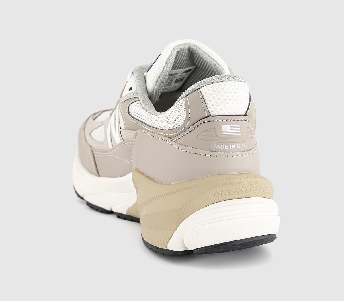 New Balance990V6 Made in USA TrainersBeige White Brown