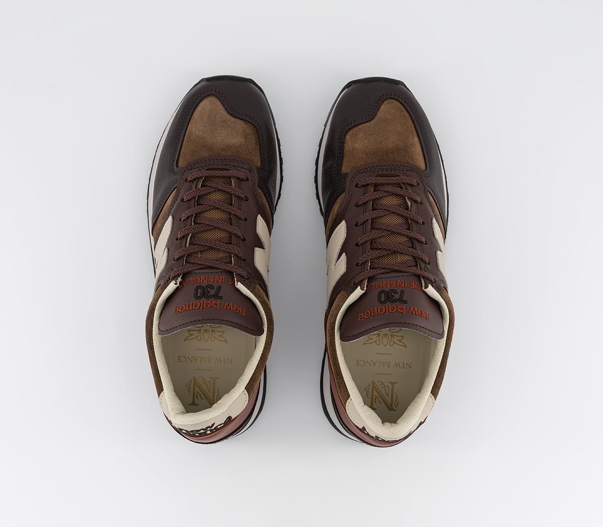 New Balance730 TrainersBrown Black