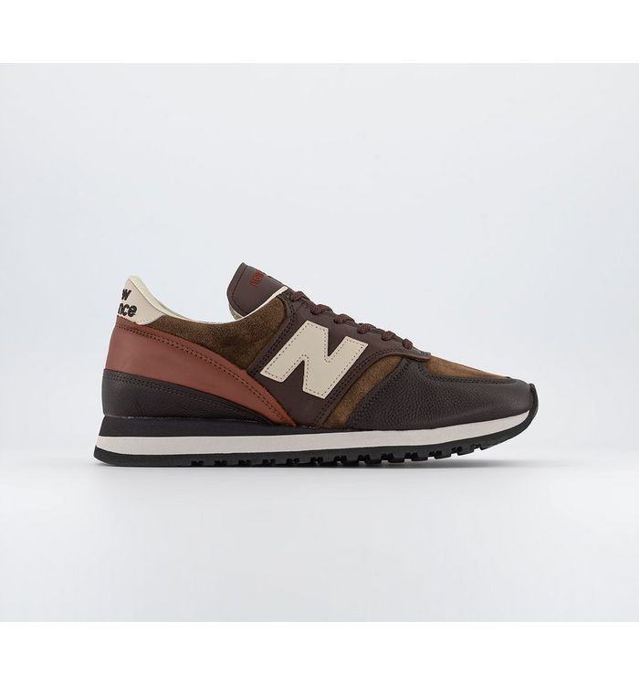 New Balance 730 Trainers Brown Black,Brown
