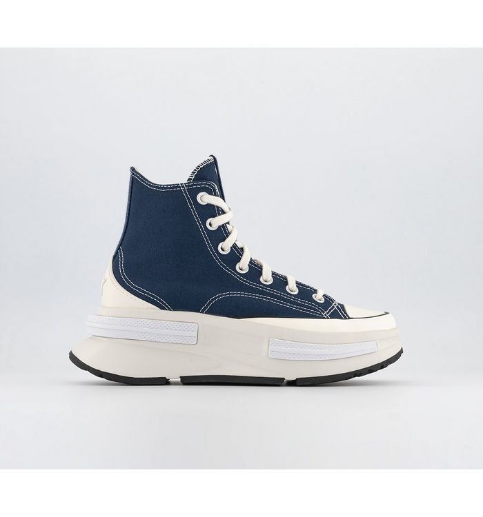 Converse Run Star Legacy Trainers Navy Black Egret In Blue