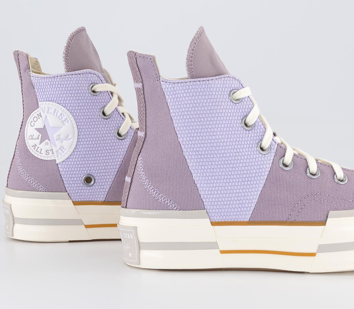 ConverseChuck 70 Plus Trainers Lucid Lilac Vapor Violet Egret