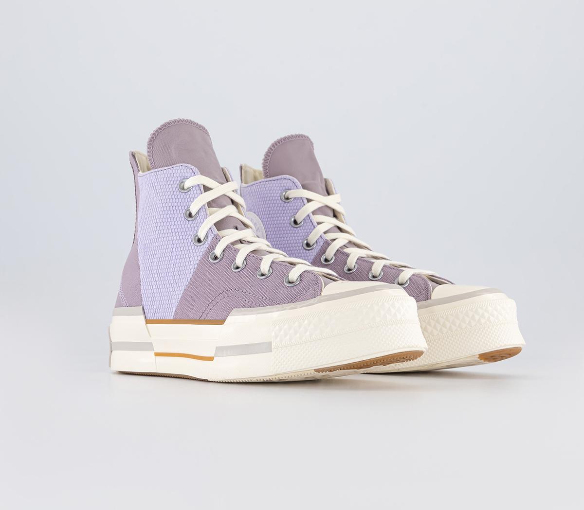 ConverseChuck 70 Plus Trainers Lucid Lilac Vapor Violet Egret