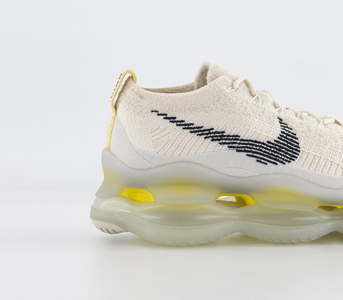 NikeAir Max Scorpion Trainers MPhantom Black Light Cream Lemon Wash Yellow Strike
