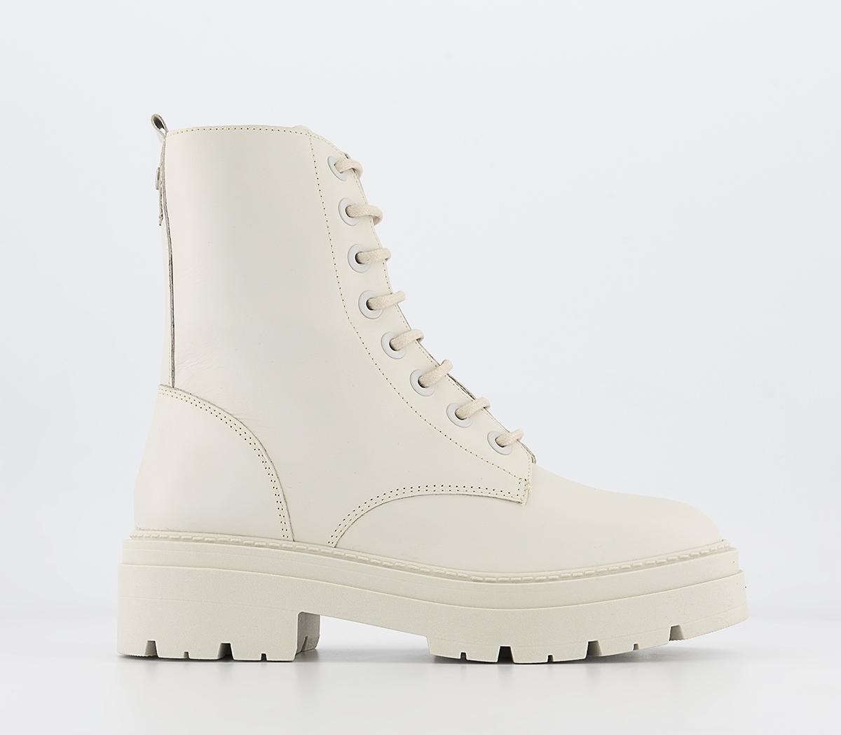 Cream hiker hot sale boots