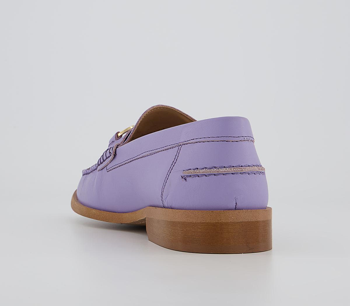 Office Mauritius Bamboo Snaffle Loafers Office Mauritius Bamboo Snaffle Loafers Lilac Leather