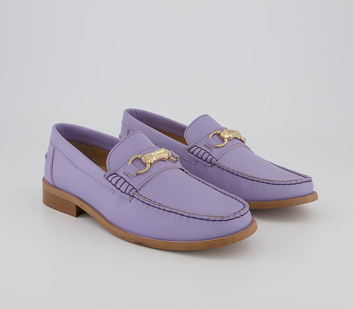 Office Mauritius Bamboo Snaffle Loafers Office Mauritius Bamboo Snaffle Loafers Lilac Leather