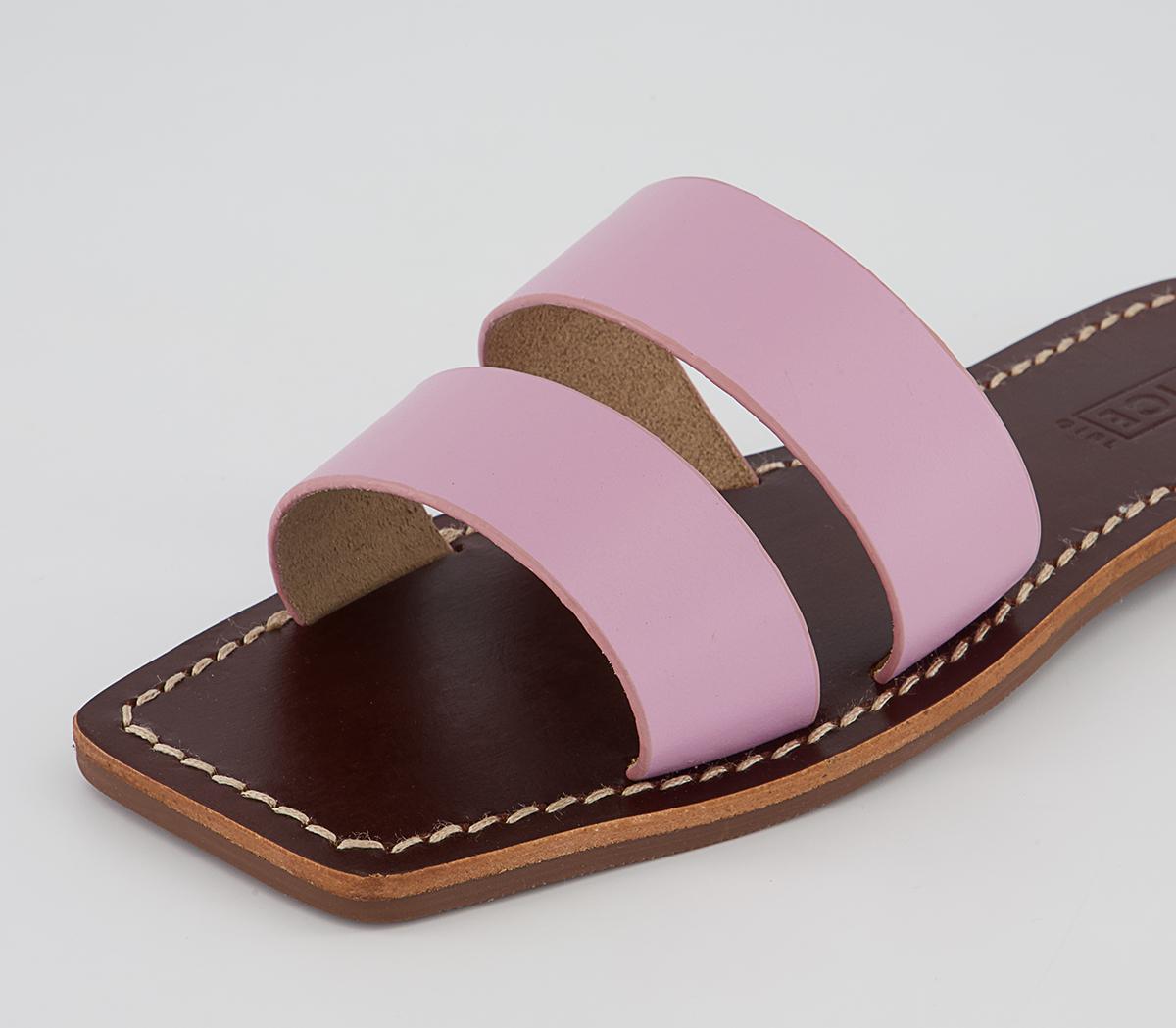 Office Serena Double Band Mules Office Serena Double Band Mules Lilac Leather