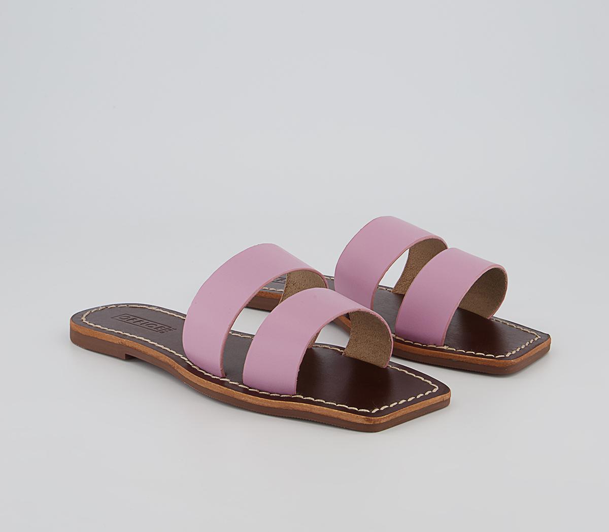 Office Serena Double Band Mules Office Serena Double Band Mules Lilac Leather