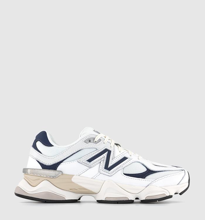 New Balance 9060 Trainers White Off White Blue