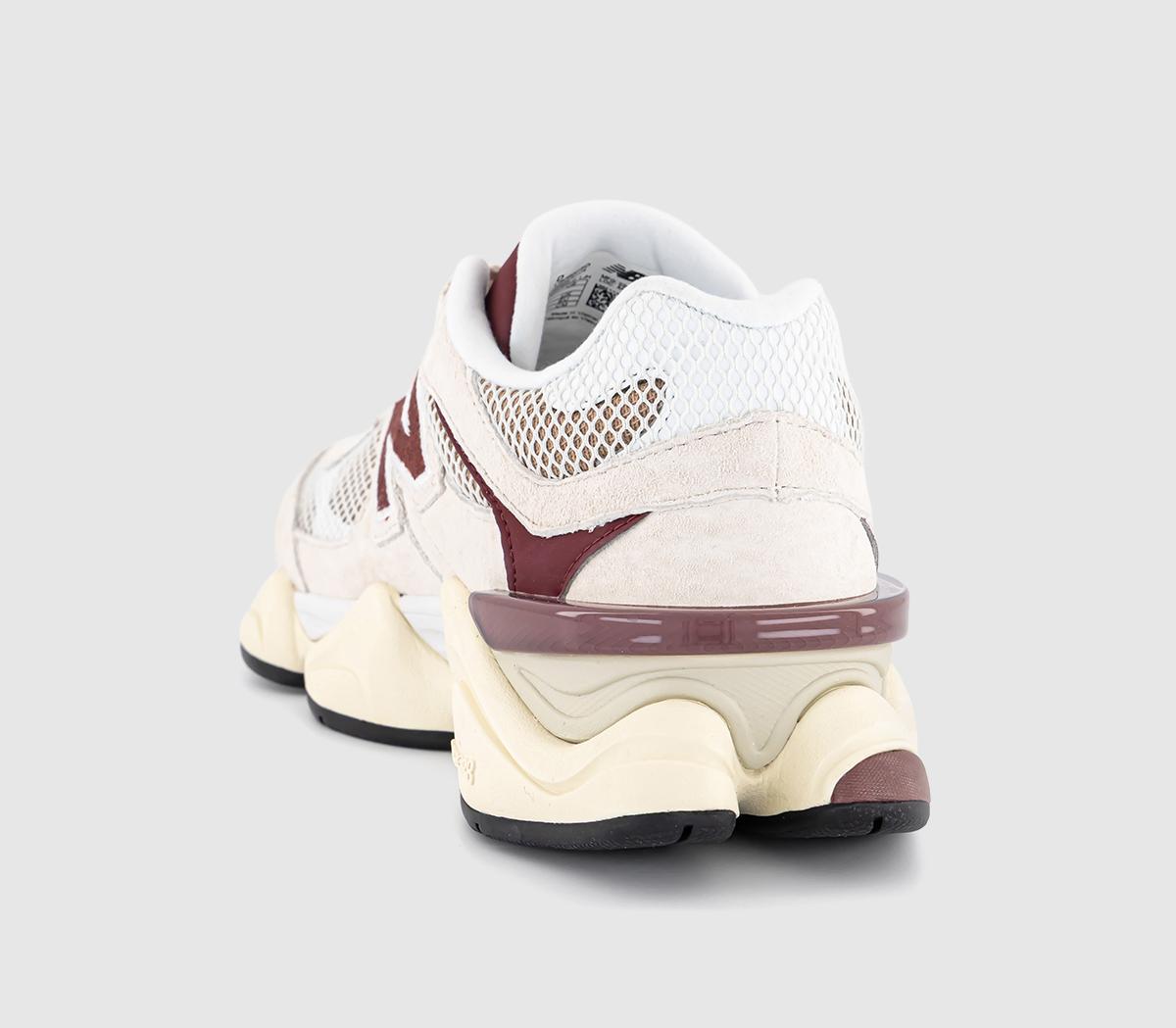 New Balance9060 Trainers New Balance9060 TrainersLinen Burgundy White