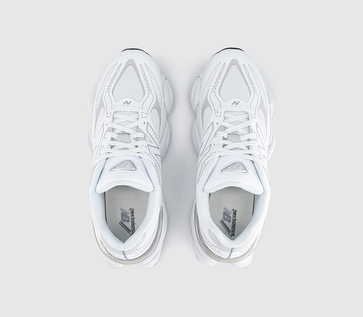 New Balance 9060 Trainers White Grey Matter - Men's Trainers