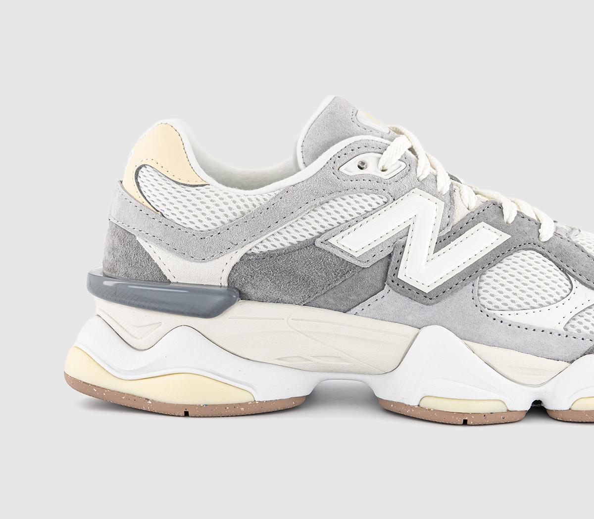 New Balance9060 TrainersSlate Grey Yellow