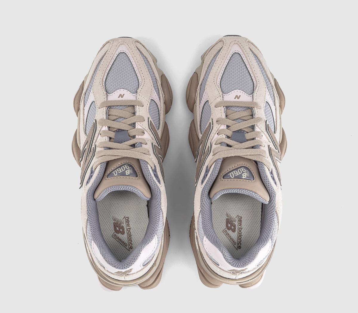 New Balance 9060 Trainers Timberwolf Driftwood - Women's Trainers