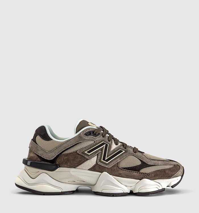 New Balance 9060 Trainers Brown Orewood White