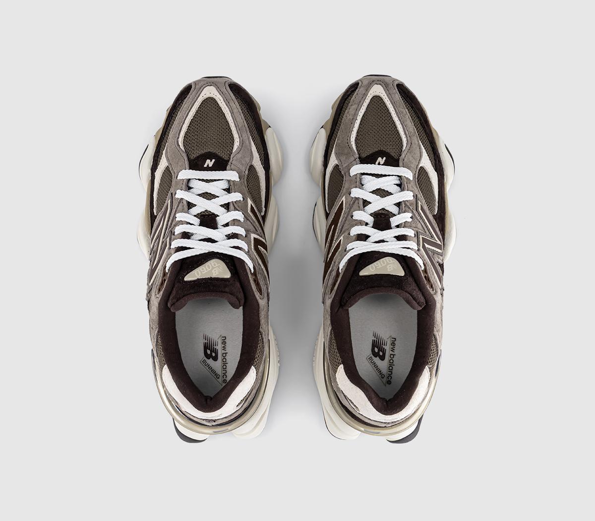 New Balance9060 TrainersBlack White Oatmilk