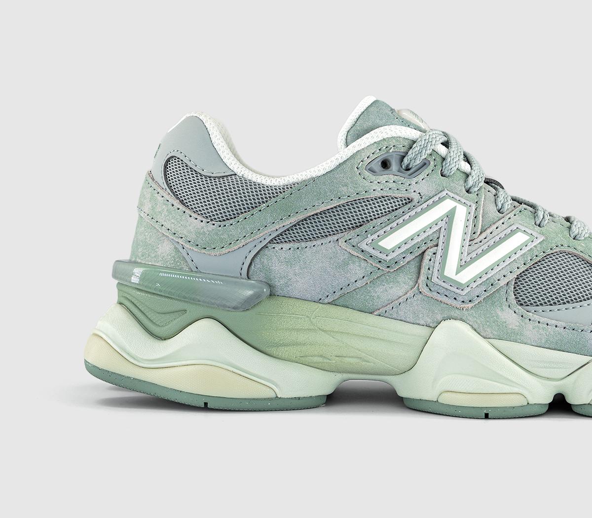 新品【New Balance】90/60 Summer 25cm New Balance 9060 Trainers Mosaic Green Sea Salt - Women's Trainers