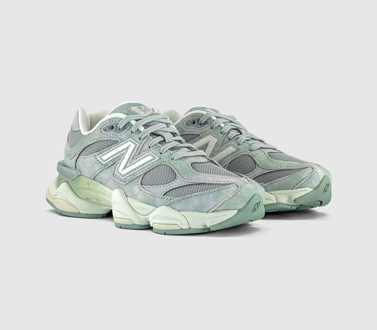 New Balance 9060 Trainers Mosaic Green Sea Salt - Women's Trainers