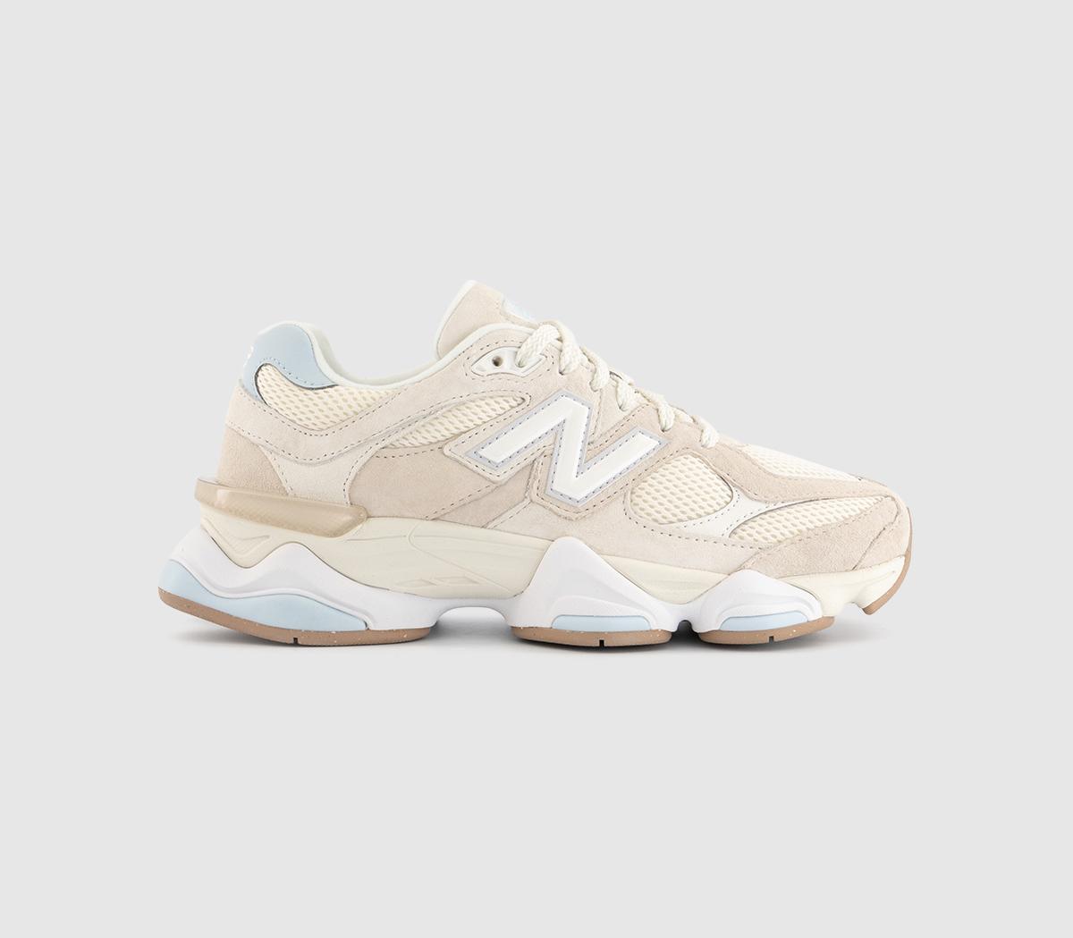 New Balance 9060 Trainers Bisque  Natural in Women's Size 9, Office Shoes