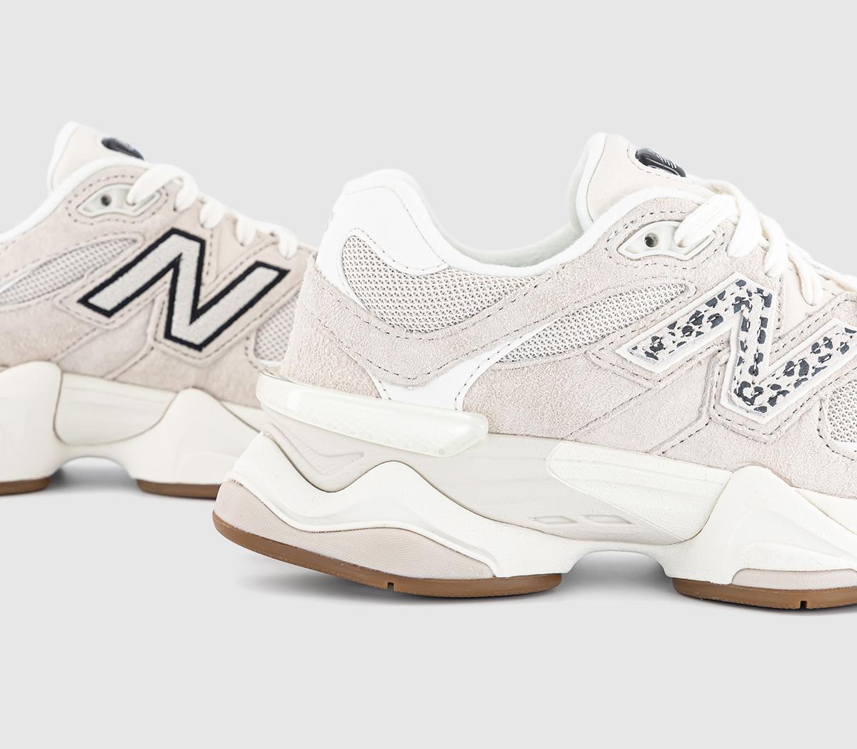New Balance 9060 Trainers Moonbeam Sea Salt Black Asp - Women's