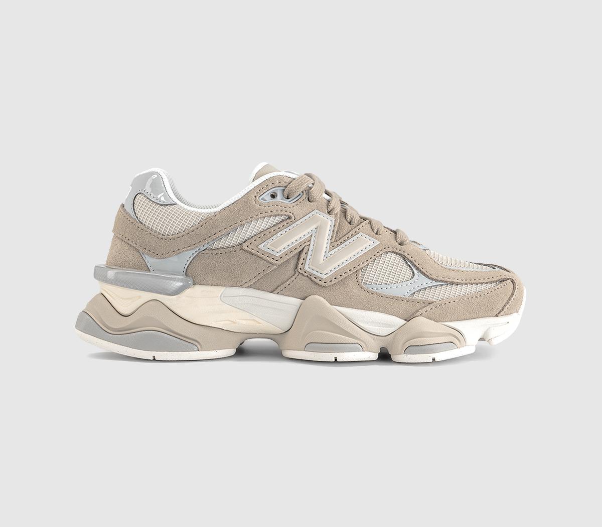 New Balance 9060 Trainers Driftwood Timberwolf In  Natural in Women's Size 7.5, Offspring