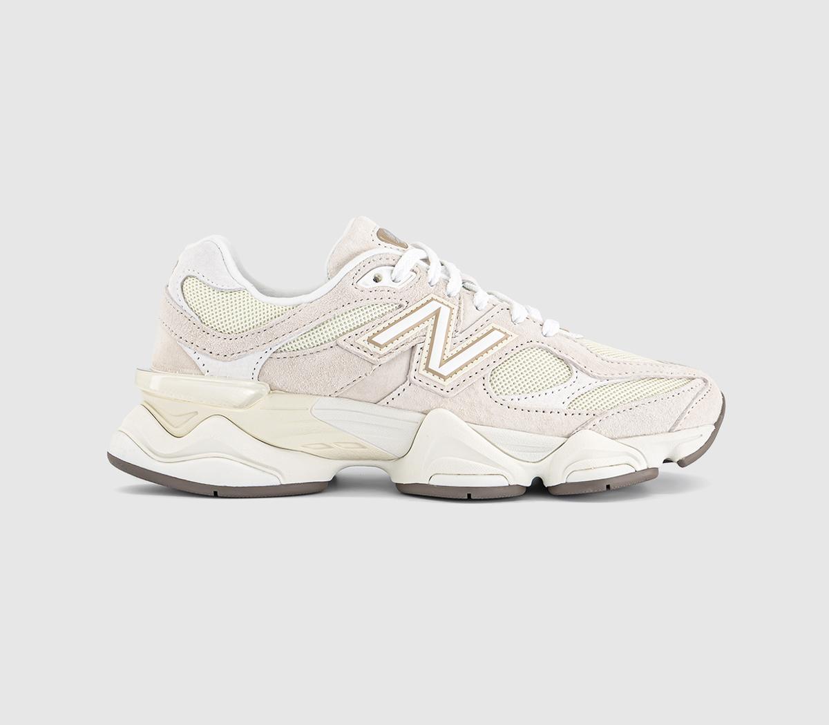 New Balance 9060 Trainers Sea Salt Sea Salt White In  Natural in  Size 10.5, Offspring