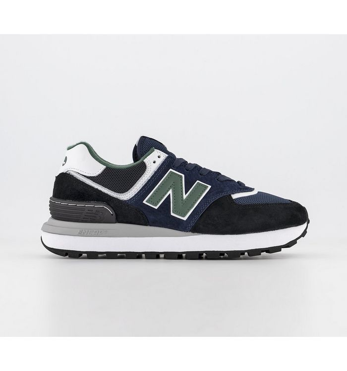 Comme Des Garcons Jw Nb Mh574 Legacy Trainers Navy In Blue