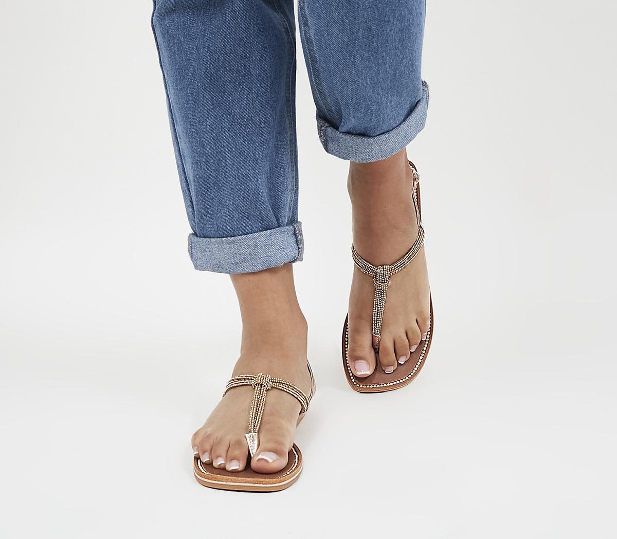 Womens toe sale post sandals uk