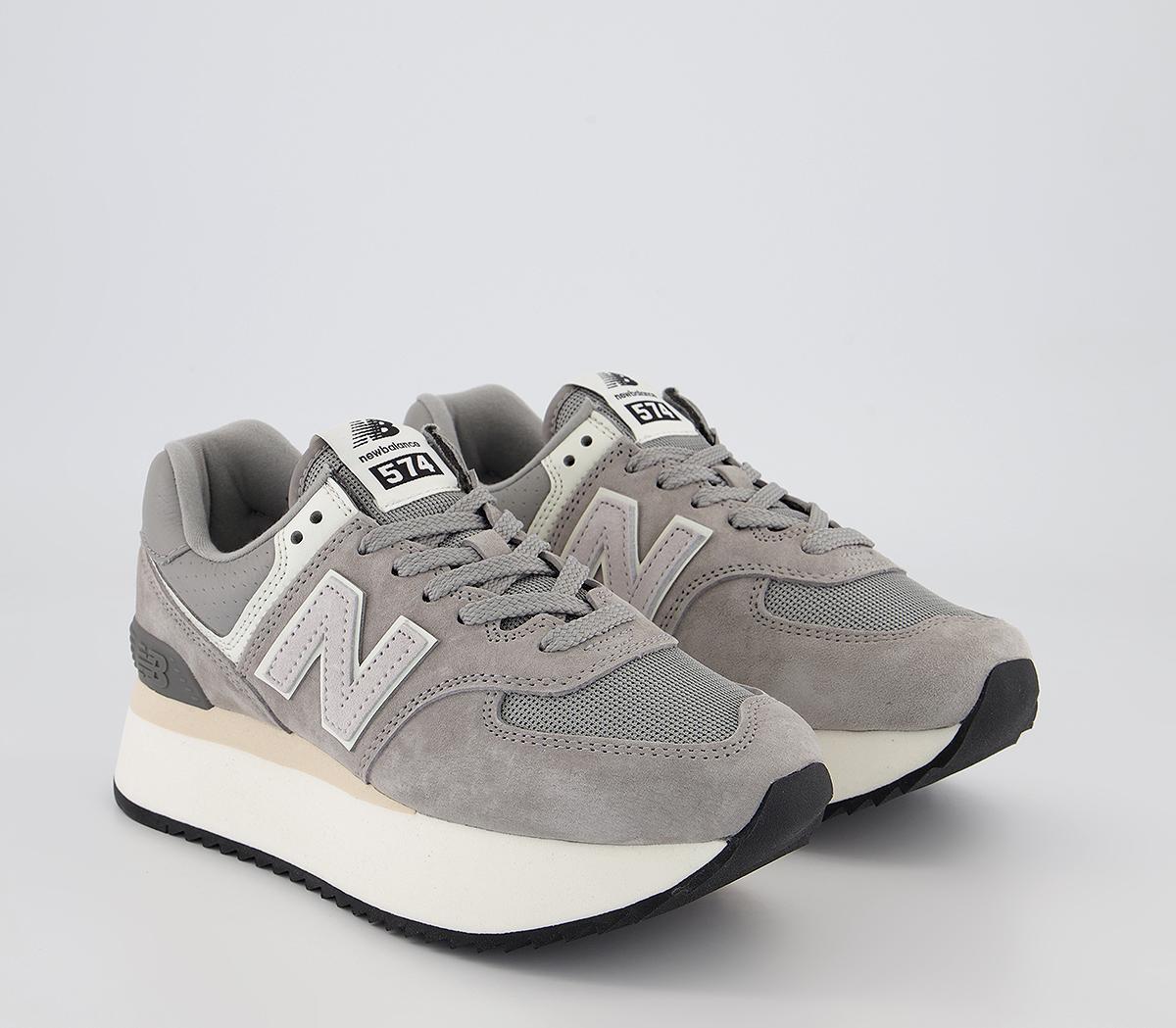 New Balance 574 Platform Trainers New Balance 574 Platform Trainers Artic Grey