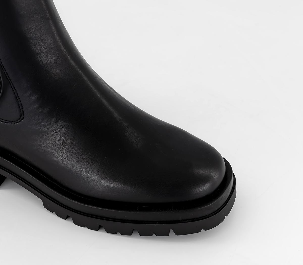 EARTHADDICTGaea Chelsea Ankle BootsBlack