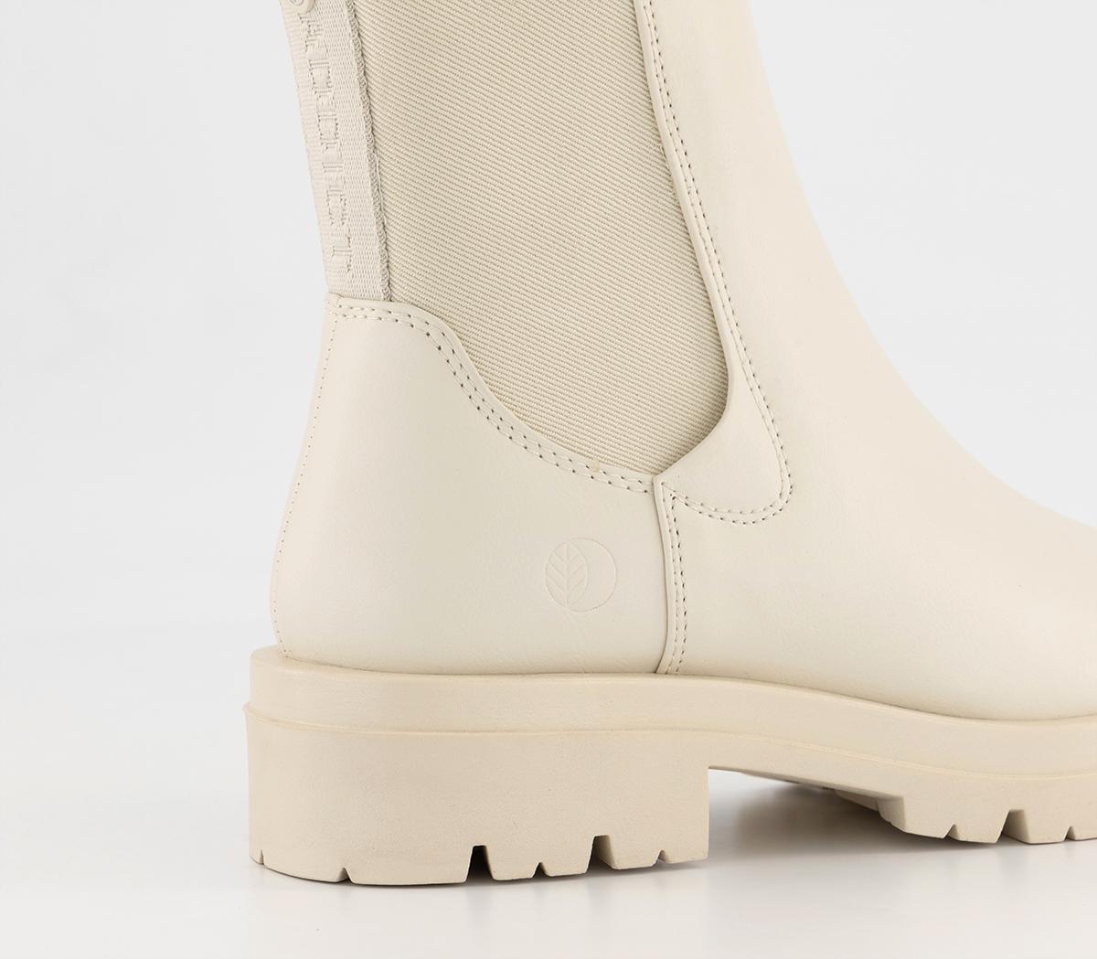 EARTHADDICT Gaea Chelsea Ankle Boots EARTHADDICT Gaea Chelsea Ankle Boots Off White