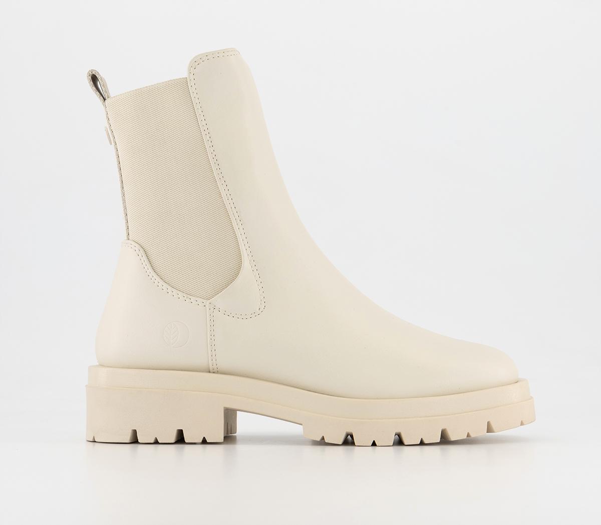 EARTHADDICT Gaea Chelsea Ankle Boots EARTHADDICT Gaea Chelsea Ankle Boots Off White