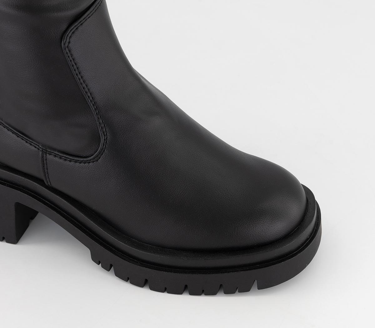EARTHADDICTJord Sock Heeled Ankle Boots EARTHADDICTJord Sock Heeled Ankle BootsBlack